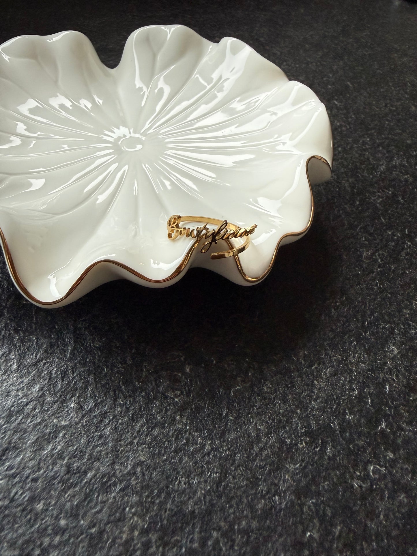 Bowtylicious Signature Ring