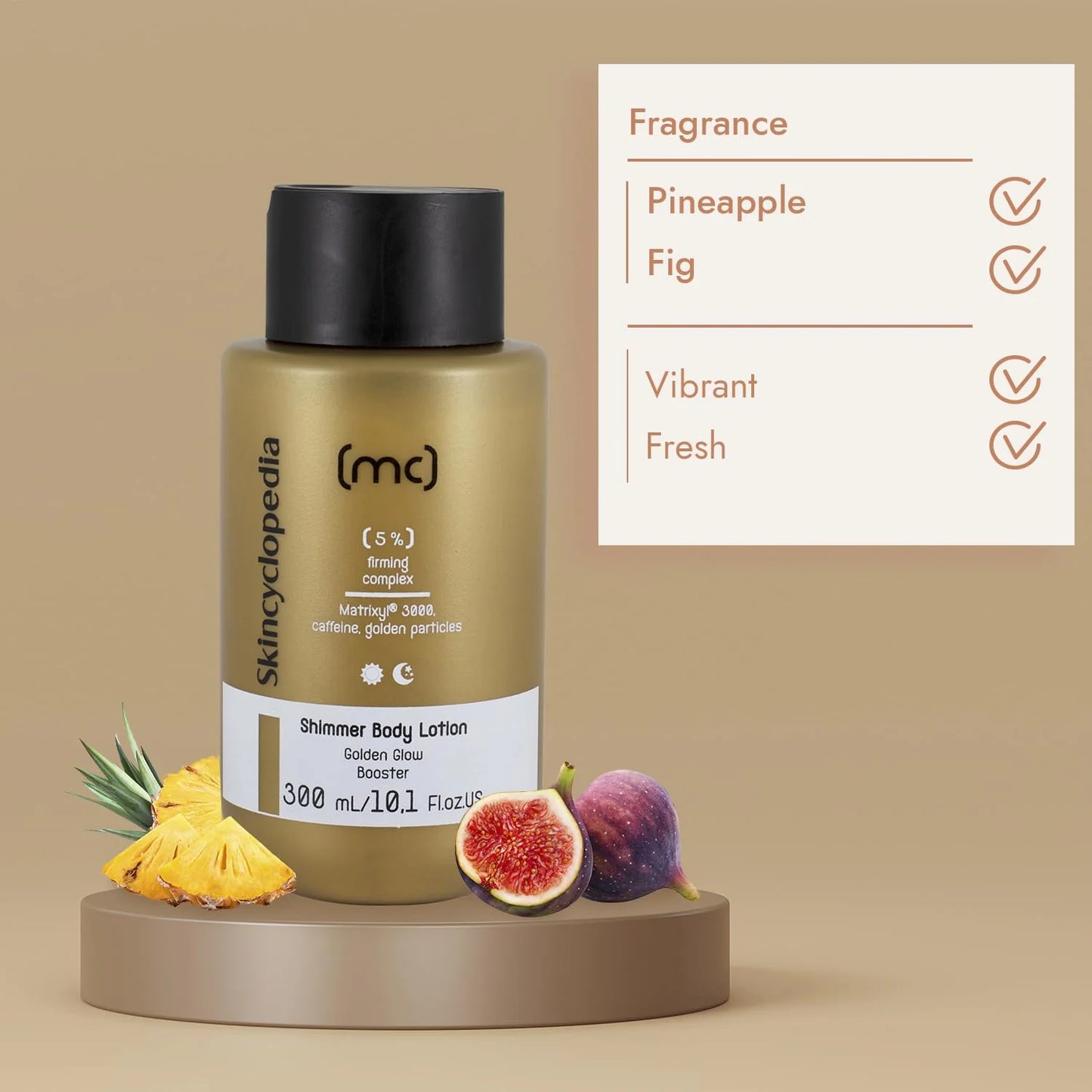 SKINCYCLOPEDIA Shimmer Body Lotion – Straffung & Glow in einem