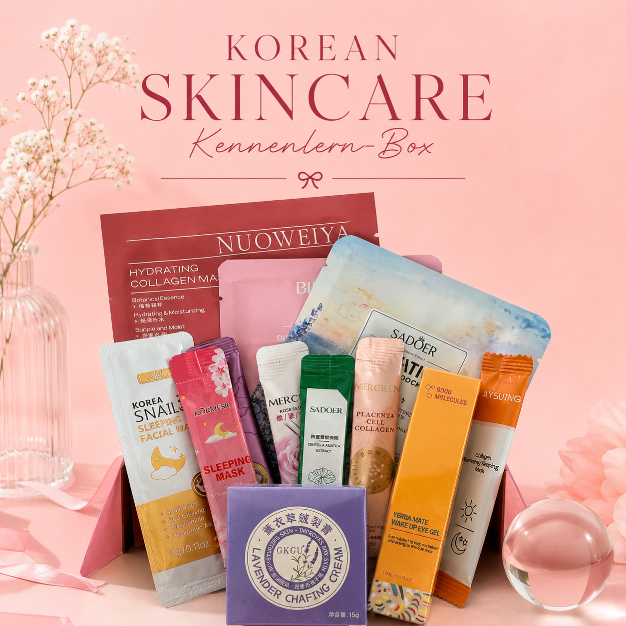 Korean Skincare Kennenlern-Box