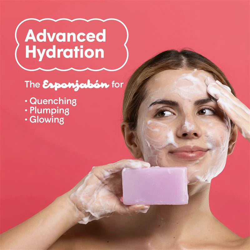 ESPONJABÓN Hyaluronsäure – 2-in-1 Seife mit Hyaluron für trockene Haut