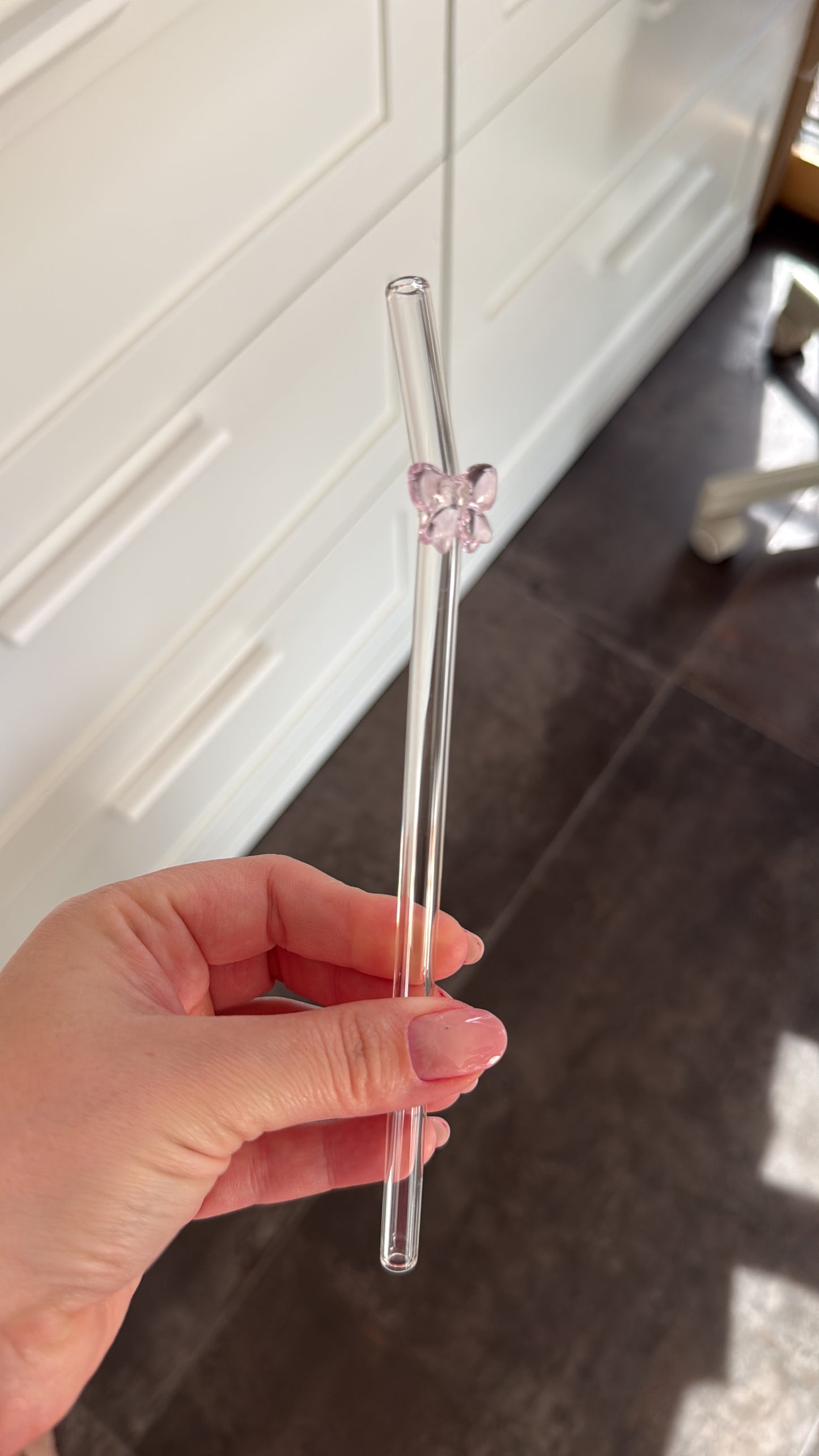 Bow Sip aus Glas