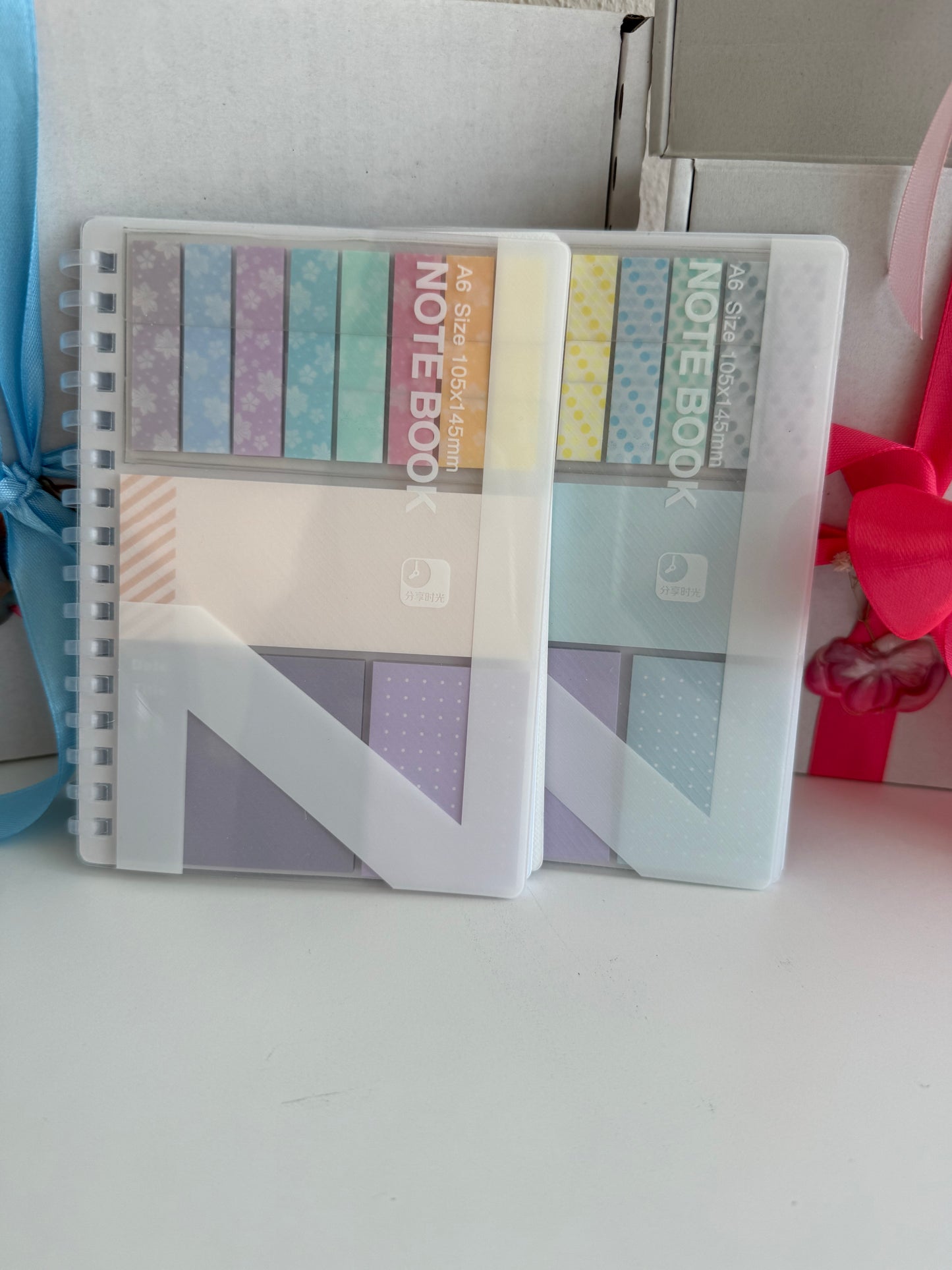Notizblock mit Stickies