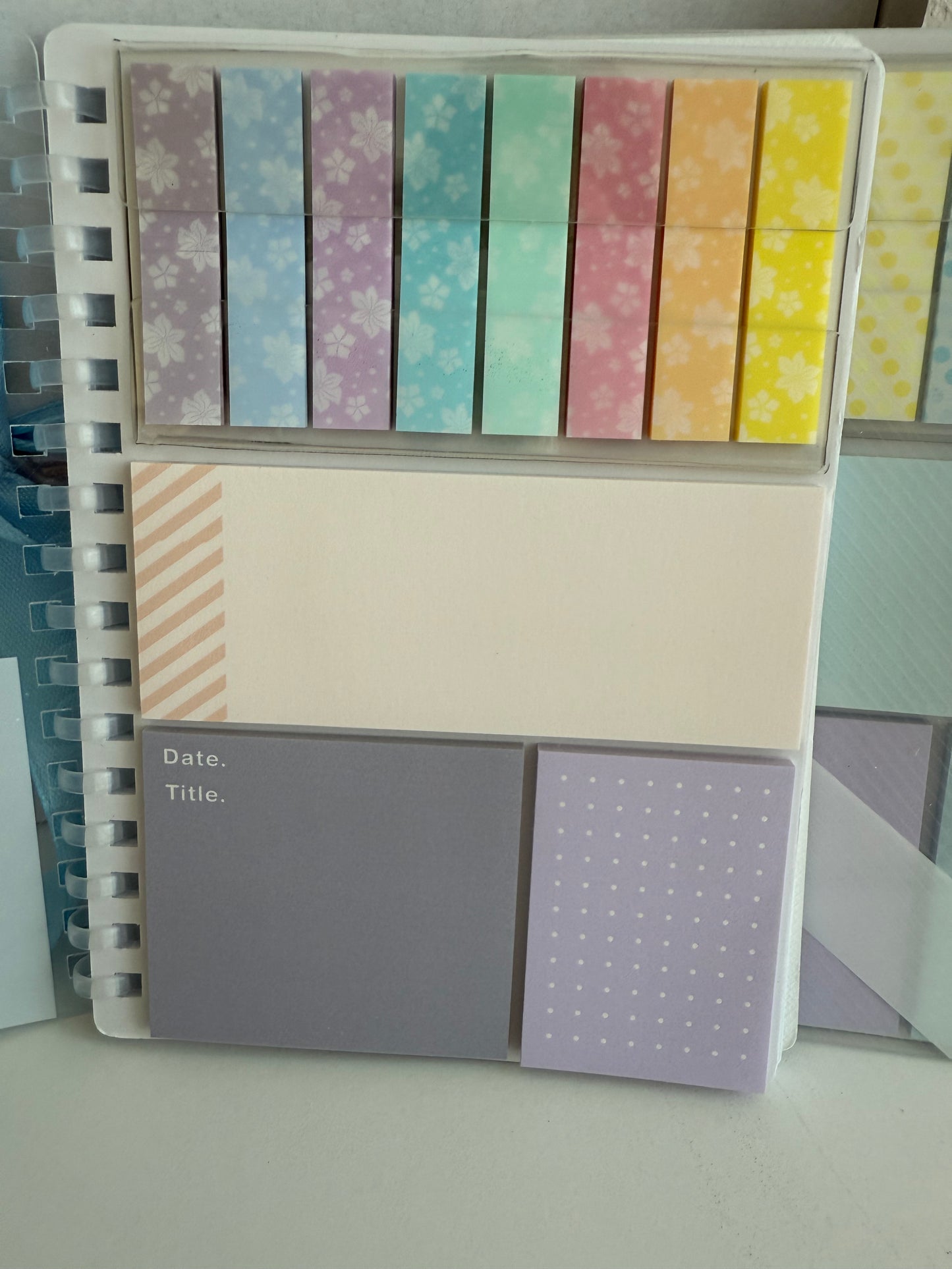 Notizblock mit Stickies