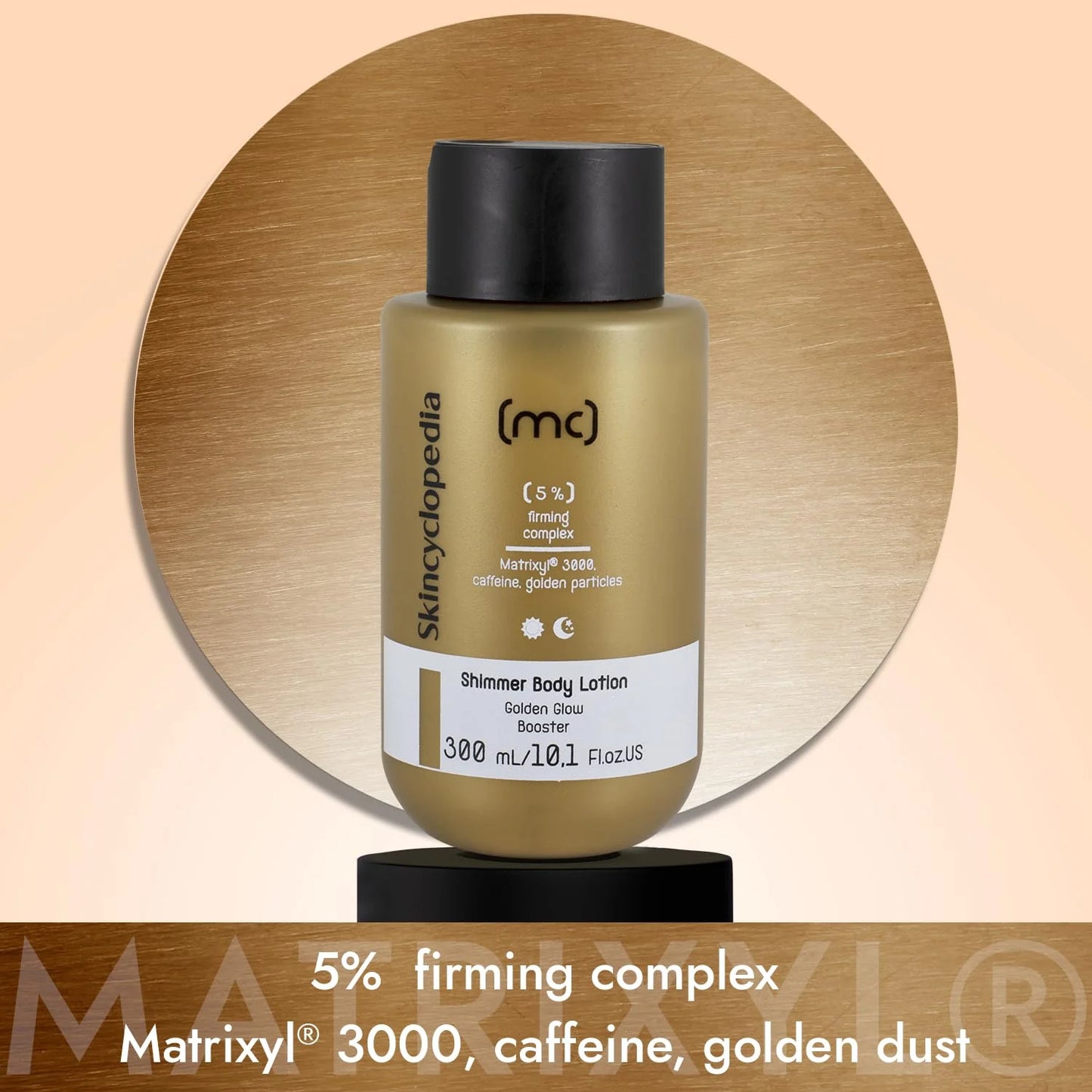 SKINCYCLOPEDIA Shimmer Body Lotion – Straffung & Glow in einem