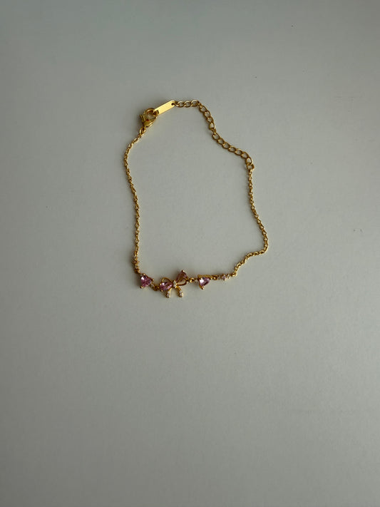 Golden Bow Bracelet