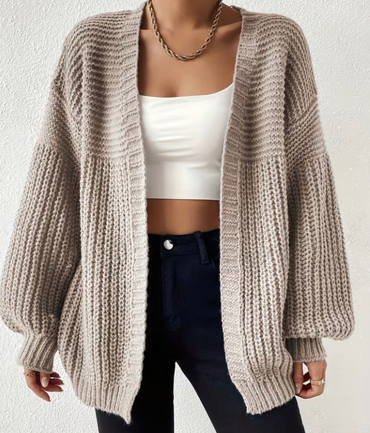 Cozy Wrap Cardigan Creme