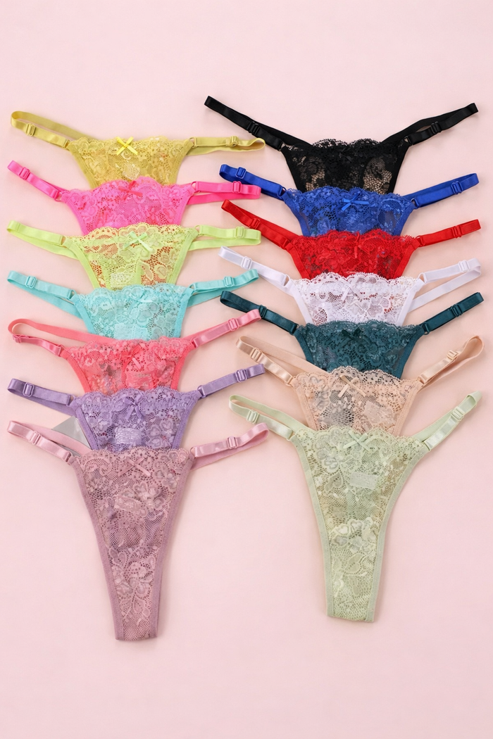 Chérie Lace Thong – Signature Edition S-XXL