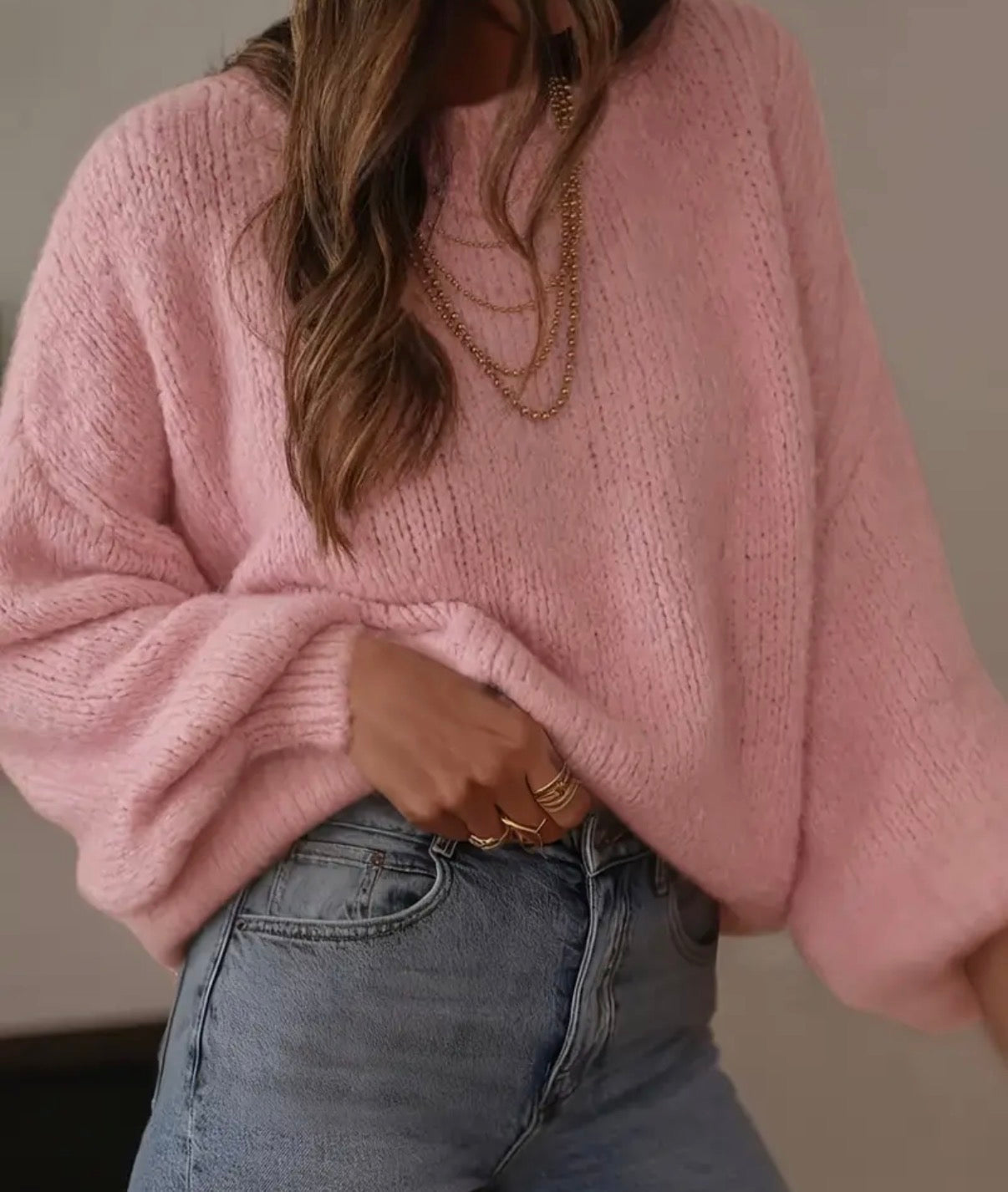 Soft Blush Pullover