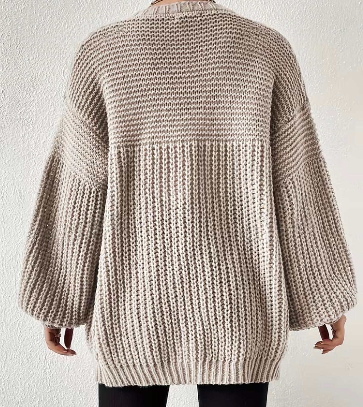 Cozy Wrap Cardigan Creme