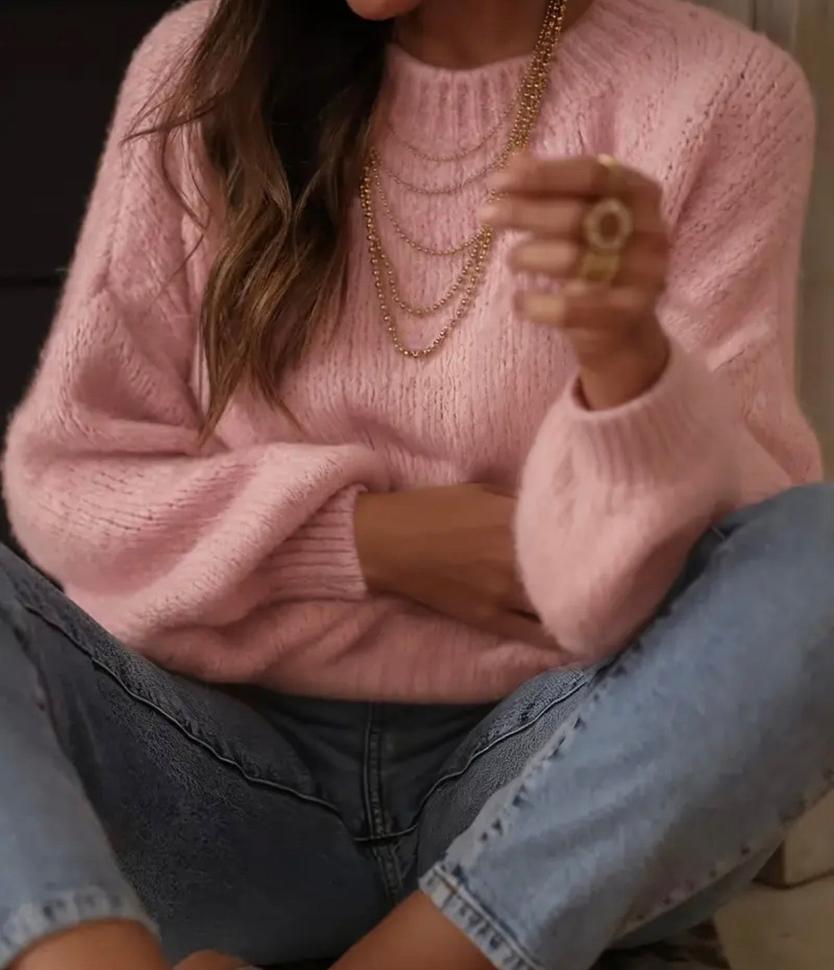 Soft Blush Pullover