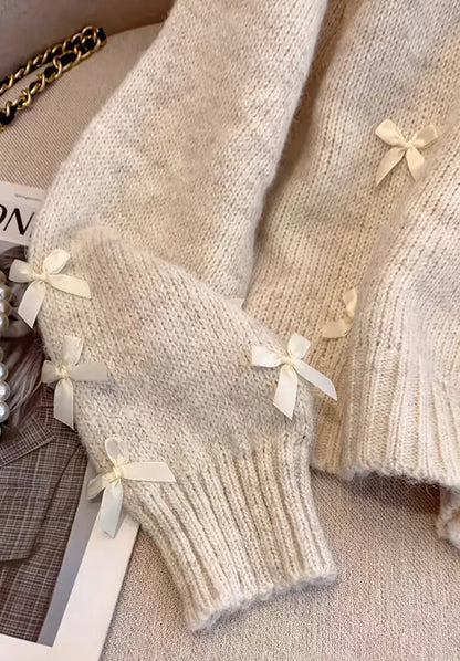 Bow Charm Knit
