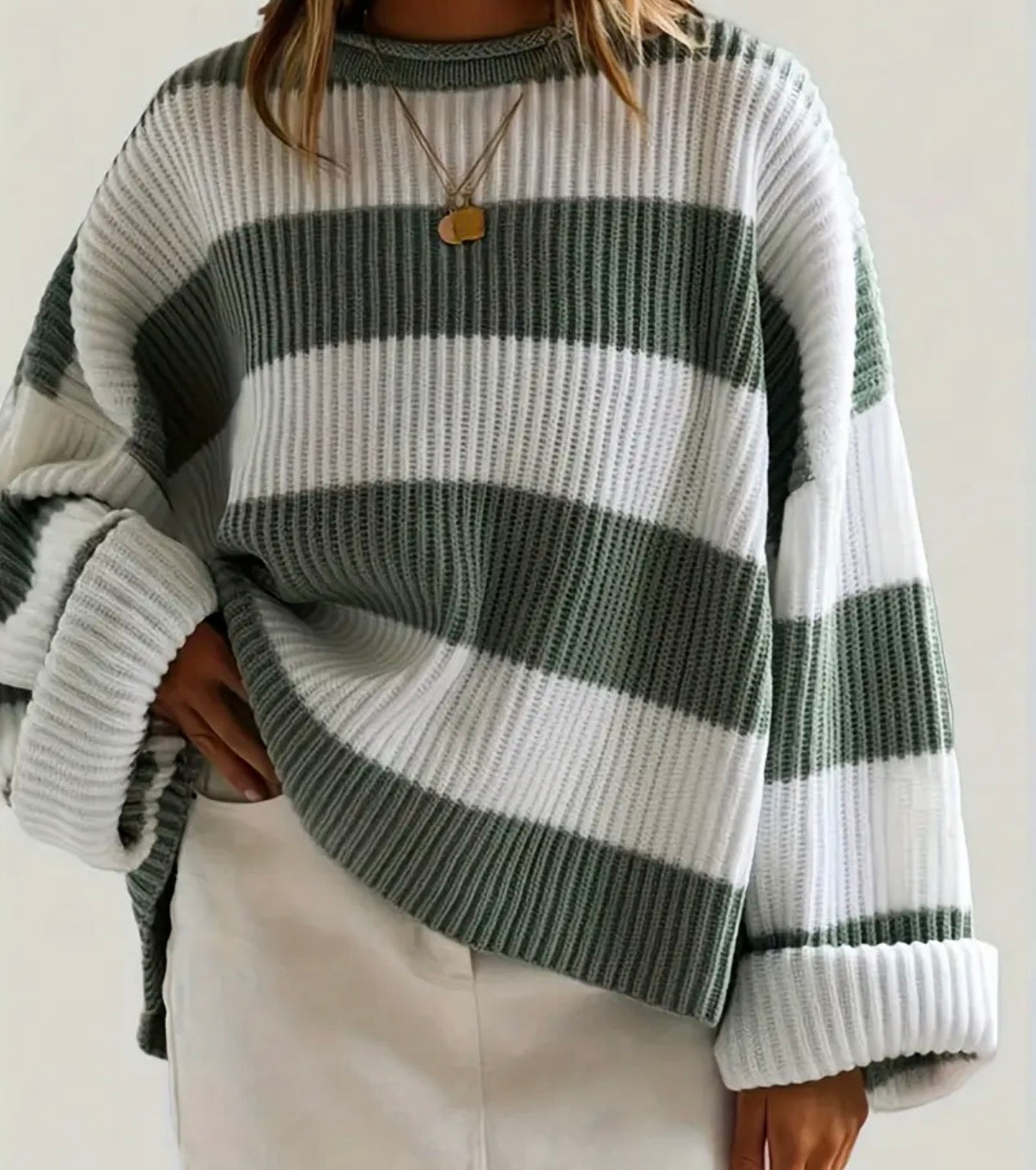 Soft Stripes Pullover
