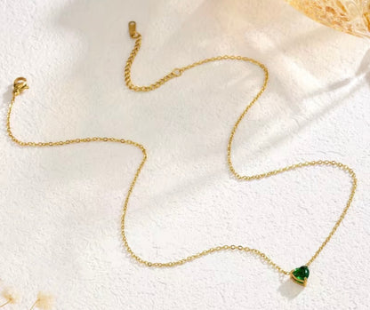 Crystal Heart Necklace