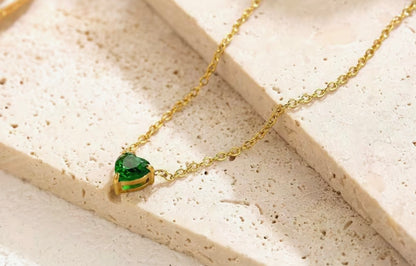 Crystal Heart Necklace