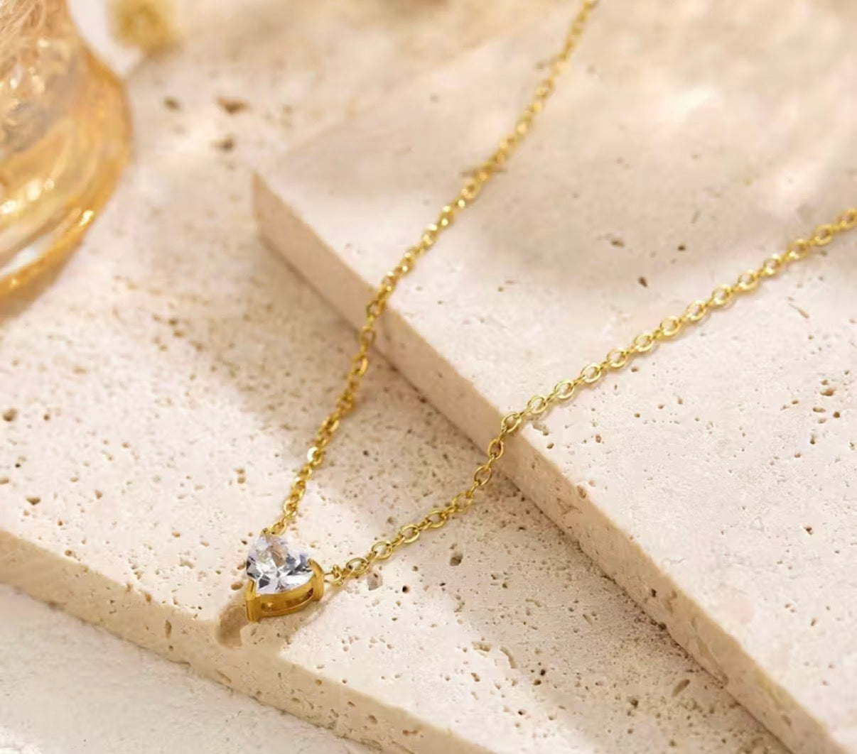 Crystal Heart Necklace