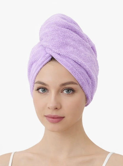 Lavender Hair Wrap