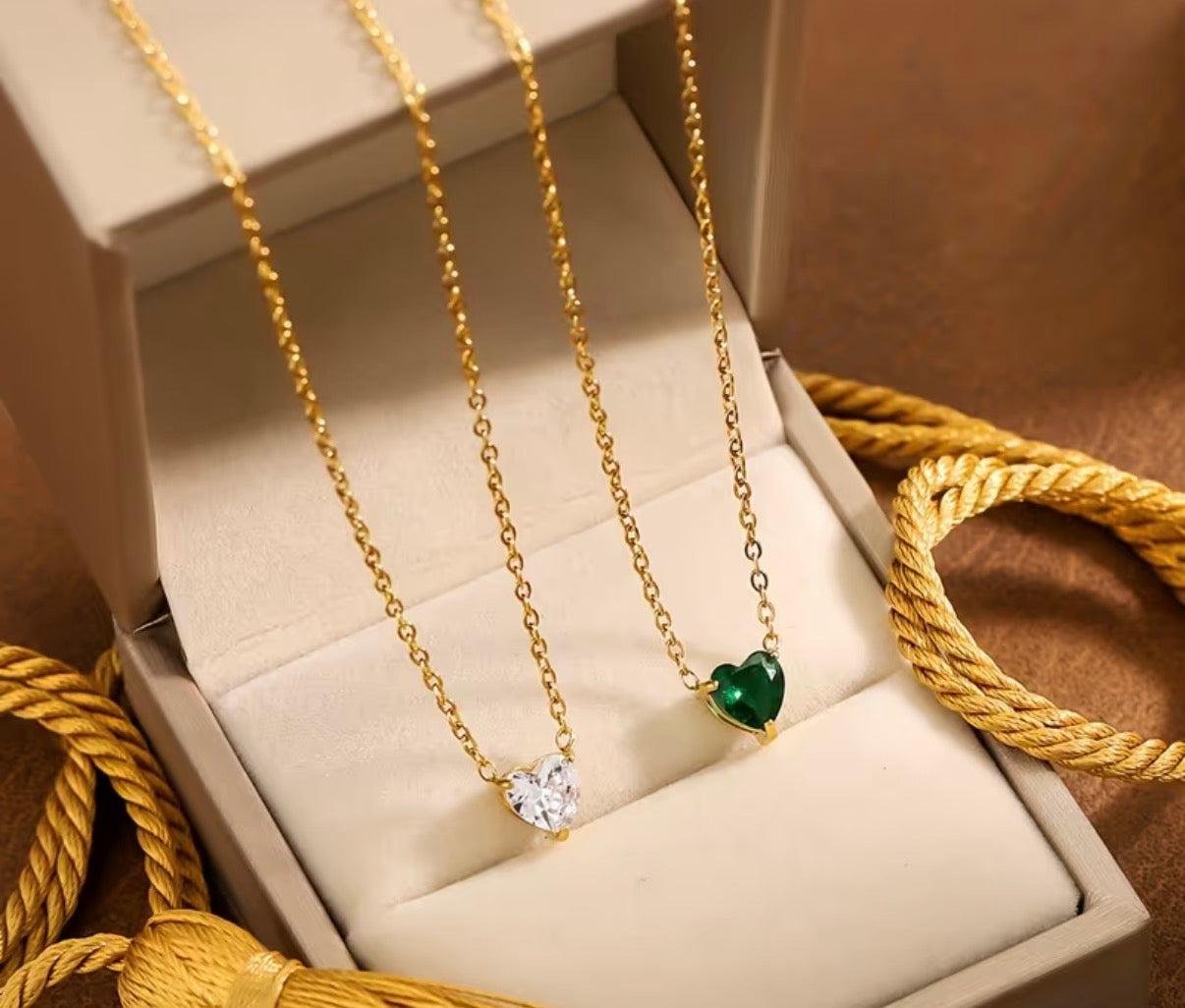 Crystal Heart Necklace