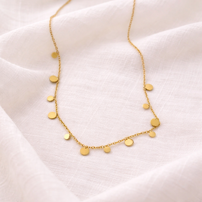 Golden Dots Necklace