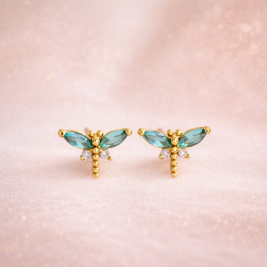 Dragonfly Glow Studs