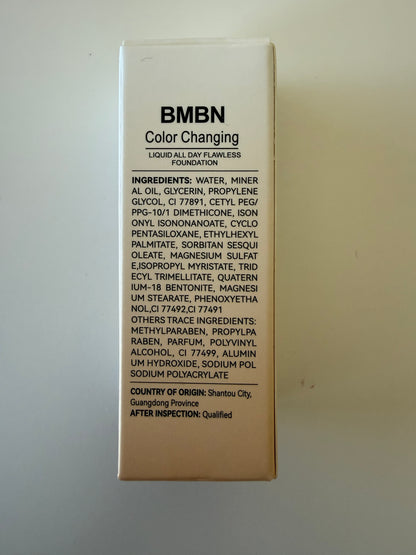 Foundation Color Changing