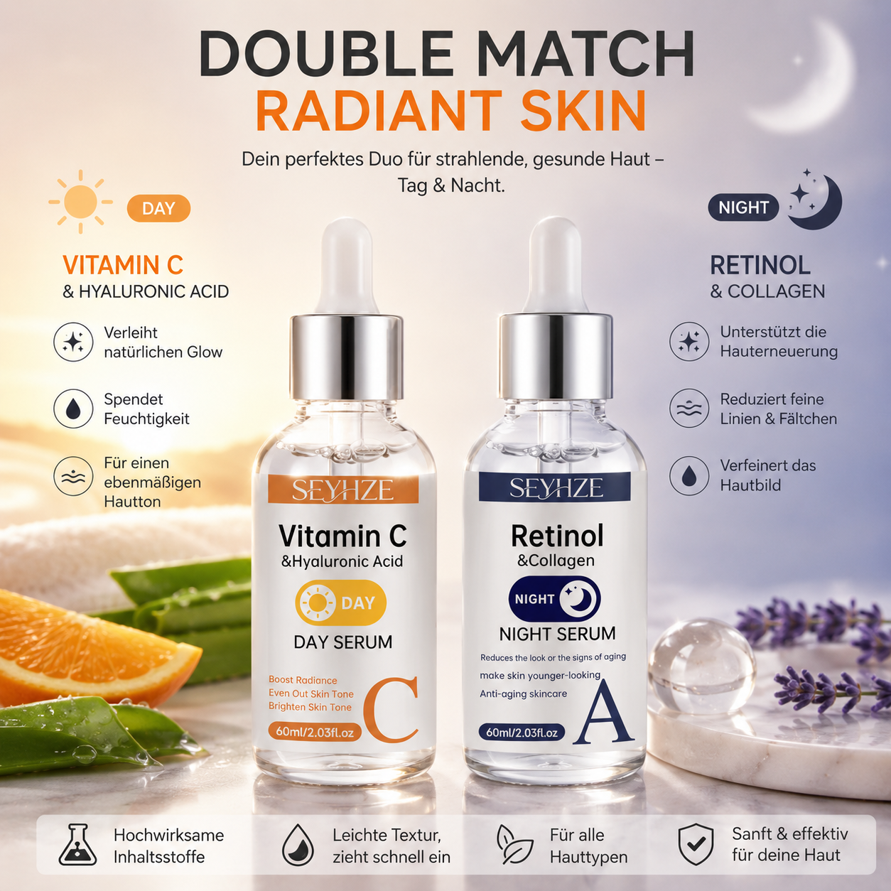 Day & Night Serum Duo