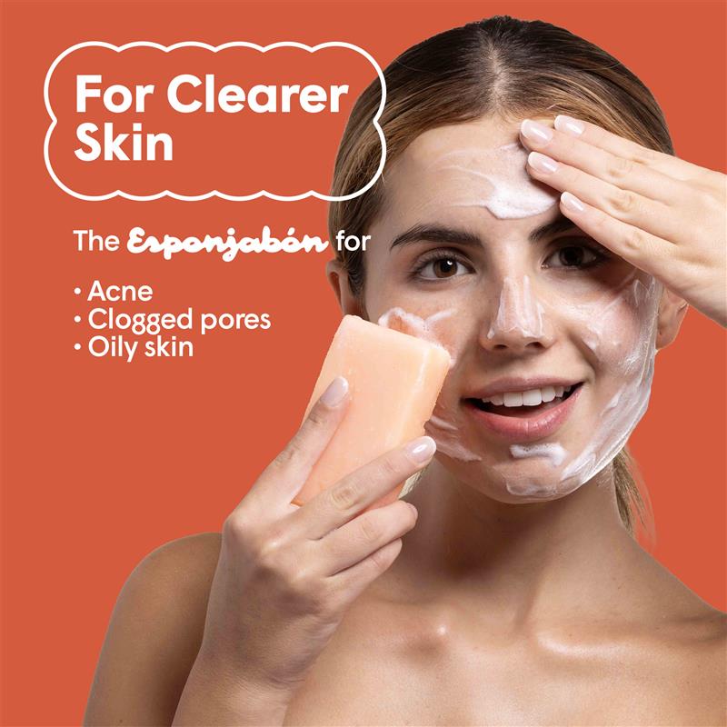 ESPONJABÓN Salicylsäure – 2-in-1 BHA-Seife gegen Body Acne