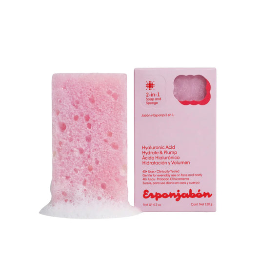 ESPONJABÓN Hyaluronsäure – 2-in-1 Seife mit Hyaluron für trockene Haut