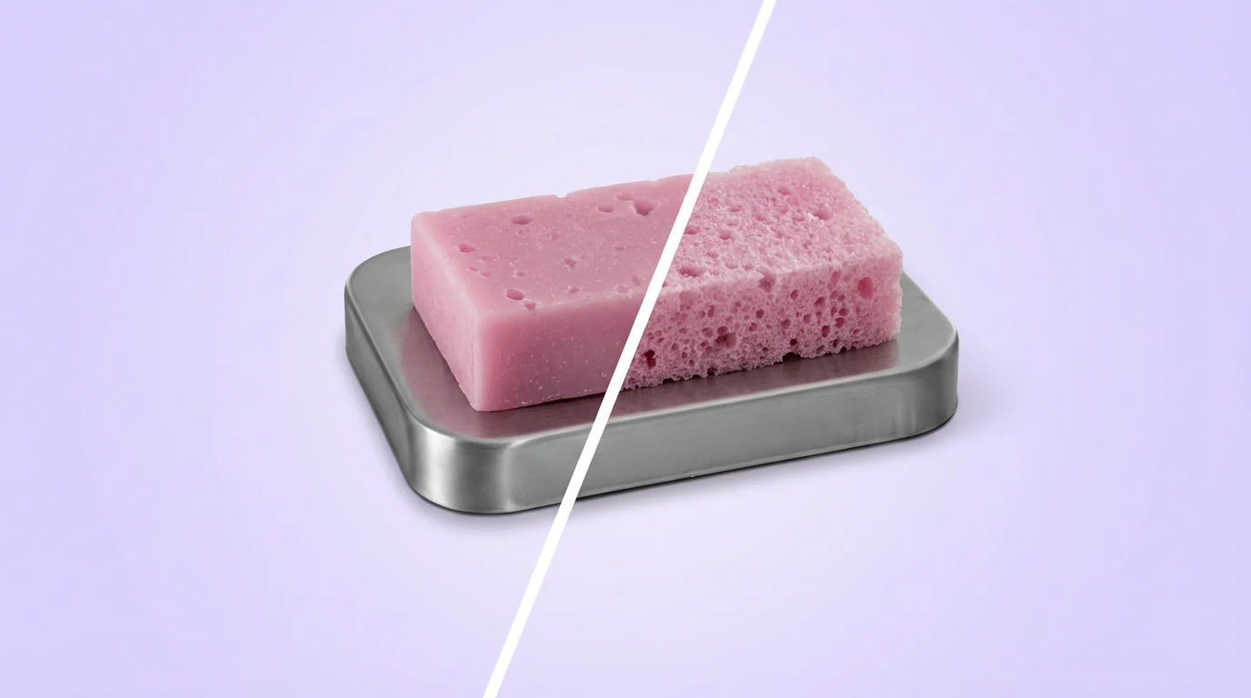ESPONJABÓN Hyaluronsäure – 2-in-1 Seife mit Hyaluron für trockene Haut