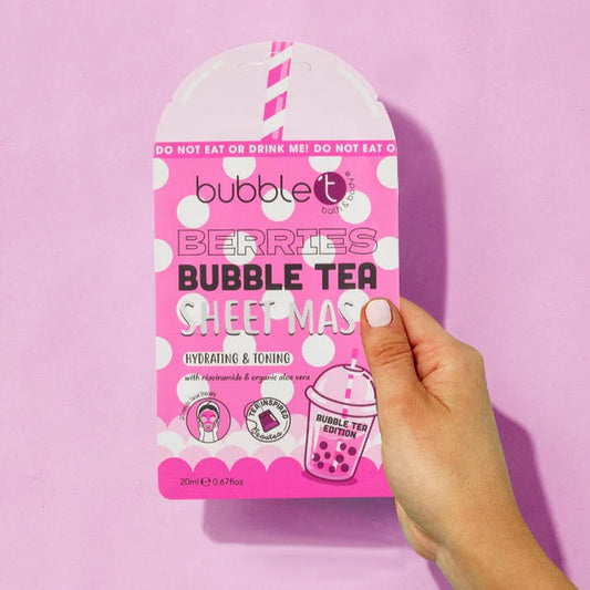 BUBBLE T Berries Tuchmaske – Beeren-Antioxidans 20ml