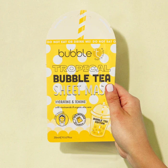 BUBBLE T Tropical Tuchmaske – Mango & Passionsfrucht 20ml