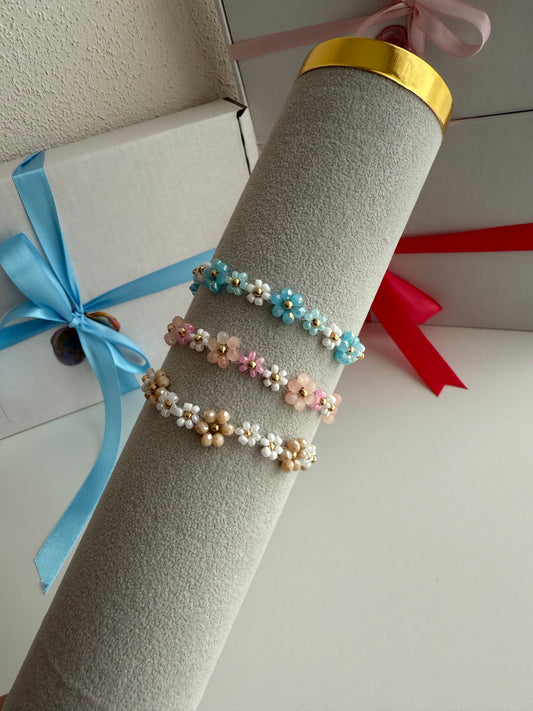 Blossom Barcelet - Handmade in Switzerland